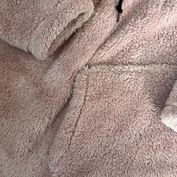 Victoria's Secret Pink Fleece Quarter Zip Hoodie - Picture 3 of 5